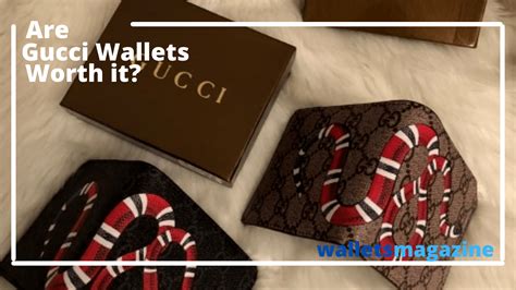 are Gucci wallets worth it